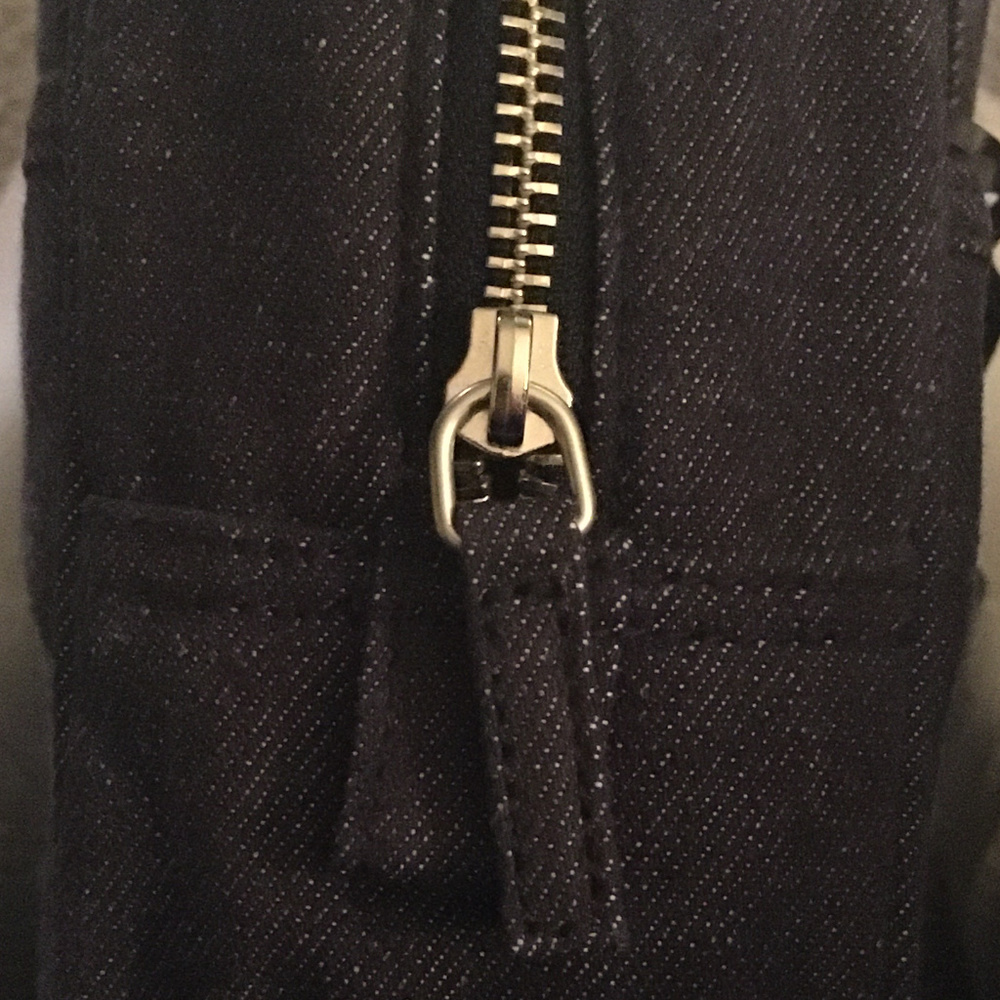 NEW~Lauren Ralph Lauren Denim Handbag**PRICE REDUCED* - Picture 5 of 6